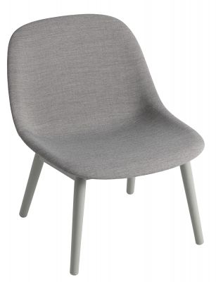 Fiber Lounge Chair Wood Base Chaise Muuto